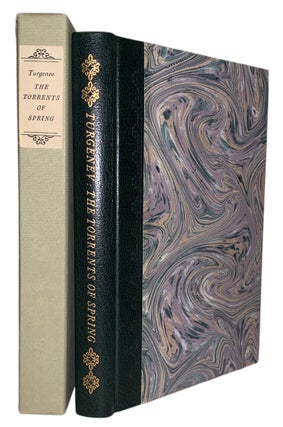 Item #106 The Torrents of Spring. Ivan Turgenev, Lajos Szalay. Signed Limited Edition
