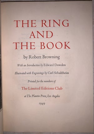 The Ring and The Book
