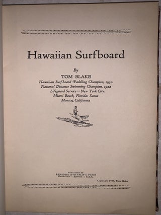 Hawaiian Surfboard
