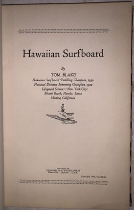 Hawaiian Surfboard