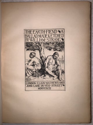 The Earth Fiend: A Ballad Made & Etched by William Strang
