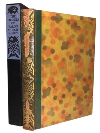 Item #38 The Travels of Baron Munchausen. Rudolf Erich Raspe, John Held Jr. Signed Limited Edition