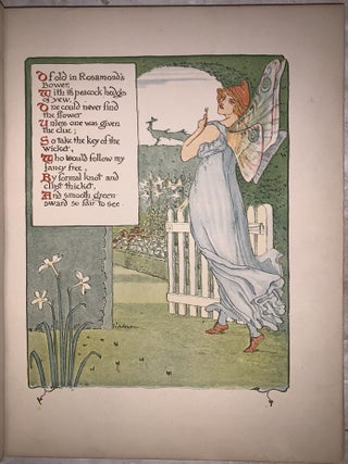 A Floral Fantasy in an Old English Garden