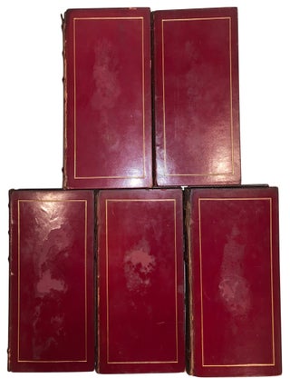 The Poetical Works of Sir Walter Scott. Edited, with a Memoir, by John Dennis. In Five Volumes