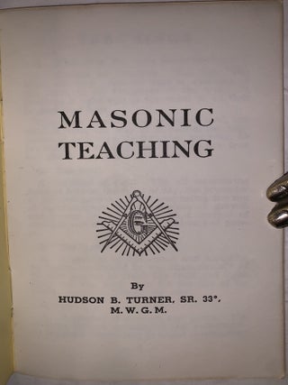 Masonic Teaching