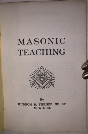 Masonic Teaching