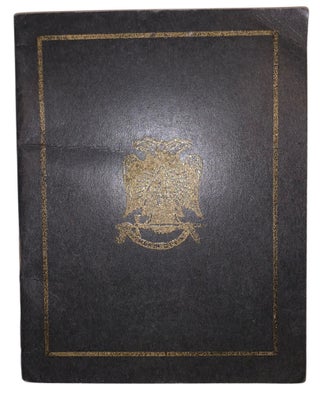 Item #471 Consistory Series, No. 1: Official Secret Work. Ritual No. 1, Ancient Accepted Scottish...