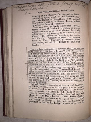 The Theosophical Movement 1875-1925, A History and a Survey