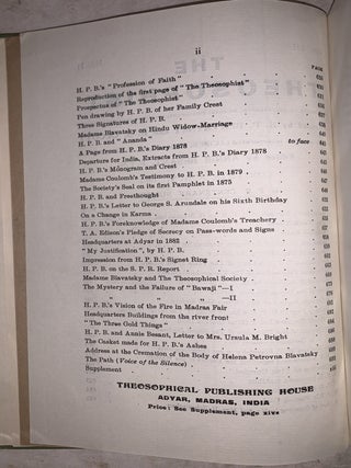 The Theosophist Vol. LII No. 11: H. P. B. Centenary Number