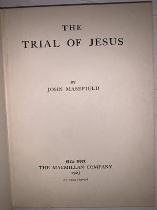 The Trial of Jesus