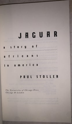 Jaguar: A Story of Africans in America