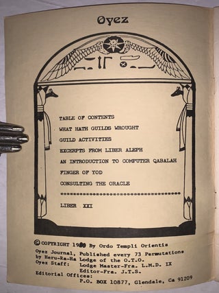 OYEZ: Autumn Equinox 1980