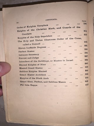 A Ritual and Illustrations of Freemasonry Accompanied by Numerous Engravings and A Key to the Phi Beta Kappa