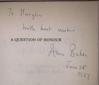 A Question of Honour: The Life of Lieutenant General Valentine Baker Pasha