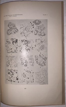 On the Nature of Mitochondria: Parts I–IV, VIII & IX. Four Offprints, 1922–1925