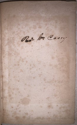 An inquiry into the Merits of the Reformed Doctrine of "Imputation," as contrasted with those of "Catholic Imputation;" or, The Cardinal Point of Controversy between the Church of Rome and the Protestant High Church: Together with Miscellaneous Essays on the Catholic Faith