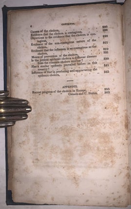 A Treatise on Epidemic Cholera; Including an Historical Account of Its Origin and Progress, to the Present Period