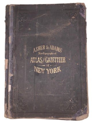 Asher & Adams' New Topographical Atlas and Gazetteer of New York, Comprising a...