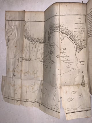 A Voyage to the Pacific Ocean. Undertaken by the command of His Majesty, for making Discoveries in the Northern Hemisphere. To determine The Position and Extent of the West Side of North America; its Distance from Asia; and the Practicability of a Northern Passage to Europe. Performed under the direction of Captains Cook, Clerke, and Gore, in His Majesty's Ships the Resolution and Discovery. In the Years 1776, 1777, 1778, 1779, and 1780. In Three Volumes [Volume 1 Only]