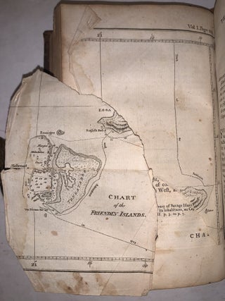 A Voyage to the Pacific Ocean. Undertaken by the command of His Majesty, for making Discoveries in the Northern Hemisphere. To determine The Position and Extent of the West Side of North America; its Distance from Asia; and the Practicability of a Northern Passage to Europe. Performed under the direction of Captains Cook, Clerke, and Gore, in His Majesty's Ships the Resolution and Discovery. In the Years 1776, 1777, 1778, 1779, and 1780. In Three Volumes [Volume 1 Only]