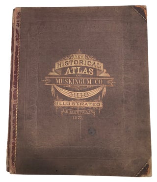 Item #586 Combination Atlas Map of Muskingum County, Ohio. L. H. Everts, Co