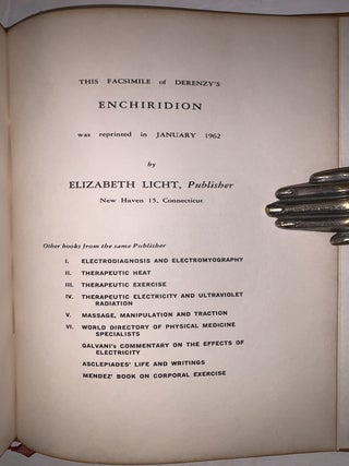 Enchiridion: or A Hand for the One-Handed