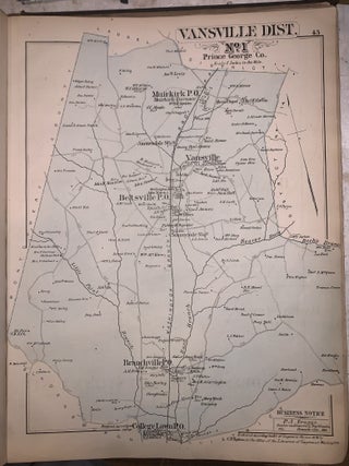 Atlas of Fifteen Miles Around Washington Including the Counties of Fairfax and Alexandria, Virginia