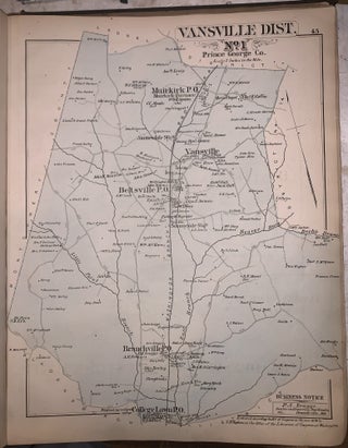 Atlas of Fifteen Miles Around Washington Including the Counties of Fairfax and Alexandria, Virginia