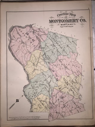 Atlas of Fifteen Miles Around Washington Including the Counties of Fairfax and Alexandria, Virginia