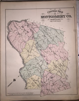 Atlas of Fifteen Miles Around Washington Including the Counties of Fairfax and Alexandria, Virginia