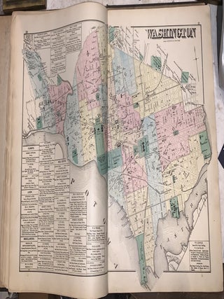 Atlas of Fifteen Miles Around Washington Including the Counties of Fairfax and Alexandria, Virginia