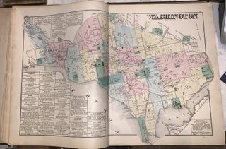 Atlas of Fifteen Miles Around Washington Including the Counties of Fairfax and Alexandria, Virginia