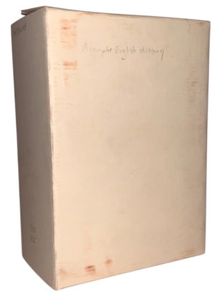 A Compleat English Dictionary, oder vollständiges Englisch-Deutsches Wörterbuch; together with Neues Deutsch-Englisches Wörterbuch
