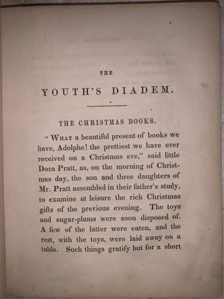 The Youth's Diadem; A Gift Book for all Seasons. Prepared Specially for Young People