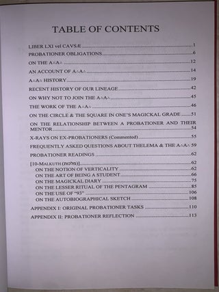 Working the A&there4;A&there4; System on The Tree of Life: Probationer's Guide