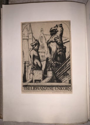 D. Y. Cameron an Illustrated Catalogue of His Etched Work with Introductory Essay & Descriptive Notes on Each Plate