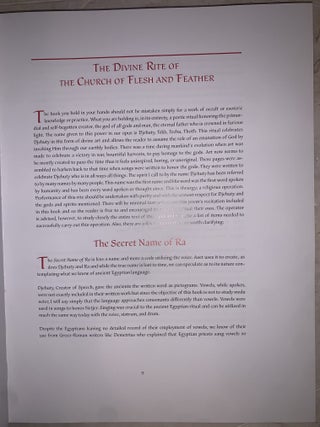 The Book of Flesh and Feather