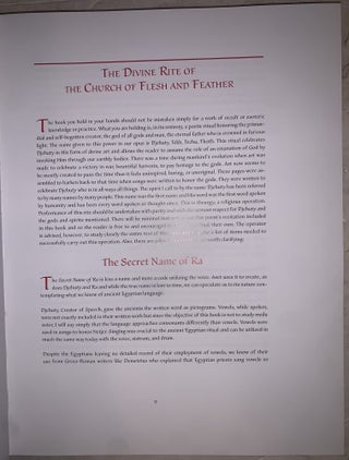 The Book of Flesh and Feather