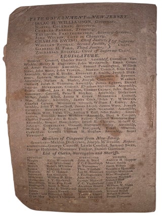 The New-Jersey Almanac for 1826, Being the Second After Bissextile or Leap Year. Calculated for the Latitude of Philadelphia.