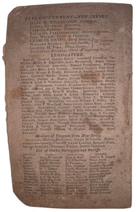 The New-Jersey Almanac for 1826, Being the Second After Bissextile or Leap Year. Calculated for the Latitude of Philadelphia.
