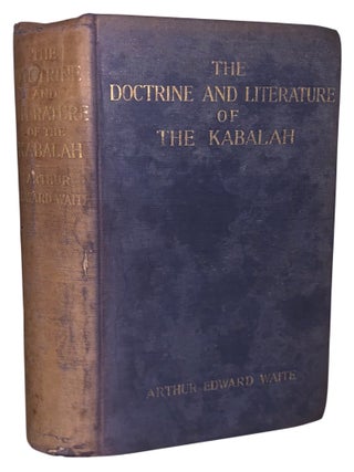 The Doctrine and Literature of the Kabalah