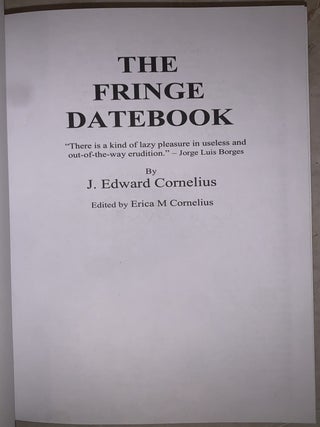 The Fringe Datebook