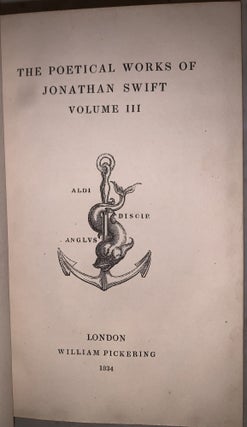 The Poetical Works of Jonathan Swift