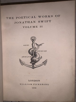 The Poetical Works of Jonathan Swift